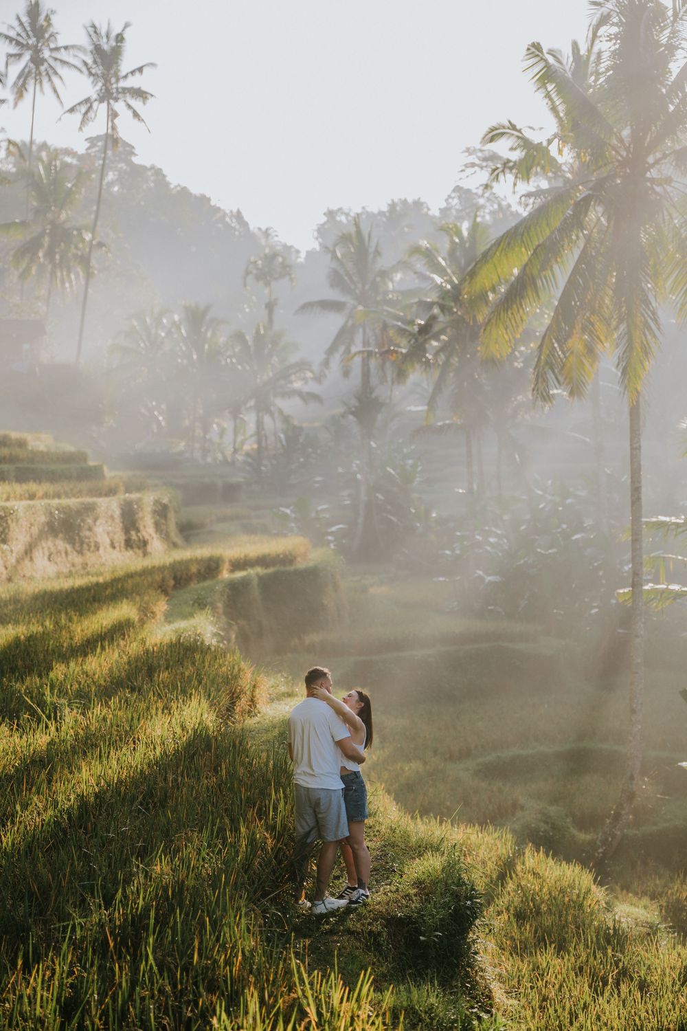 Secret proposal photography services at Ceking Rice Terrace Ubud.