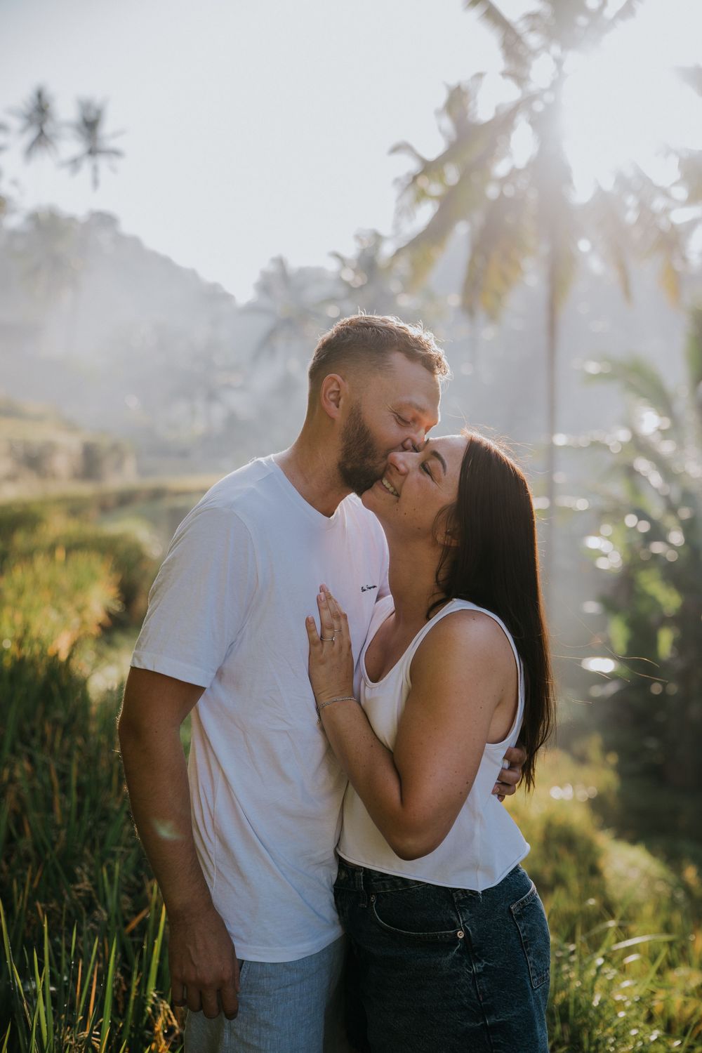 Secret proposal photography services at Ceking Rice Terrace Ubud.