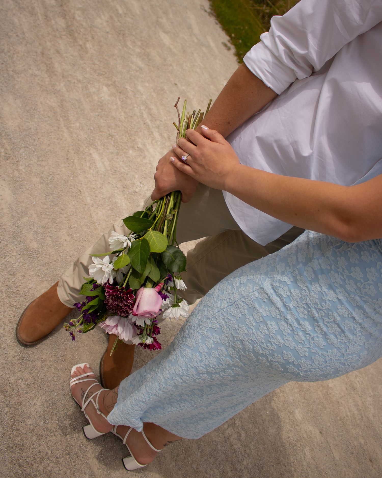Heart & Halo Photography proposal engagement session
