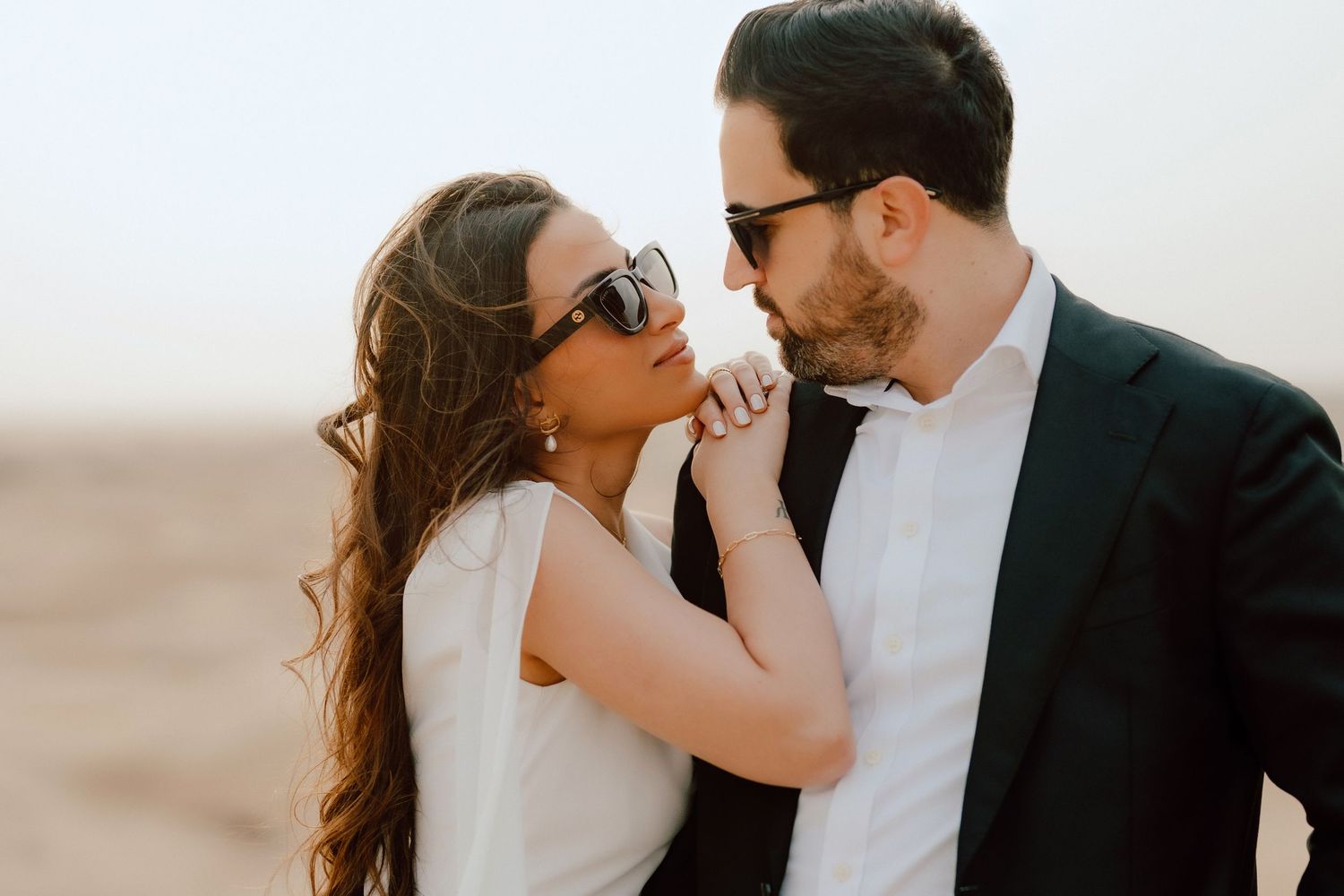 Pre-wedding photoshoot in Dubai – couple portrait