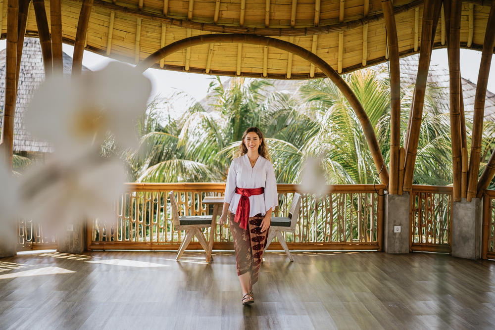 Romantic Balinese dressing photoshoot for couples at The Wakanda Bali.