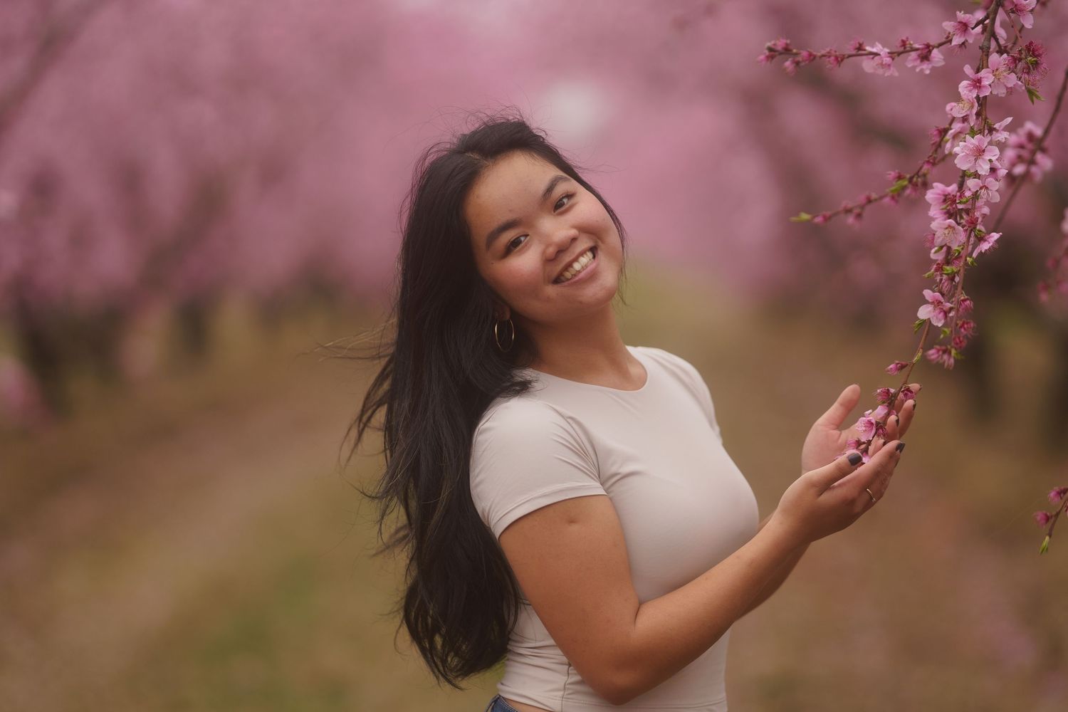 portrait of teen for senior photos in New Jersey