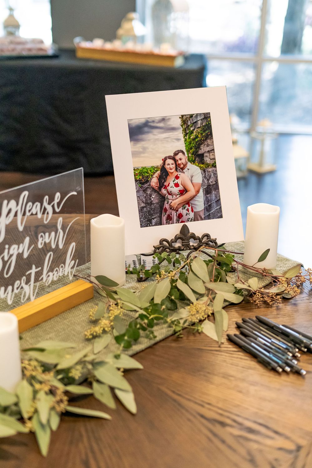 Fairytale wedding decor in Palm Coast Florida at Channel Side Club