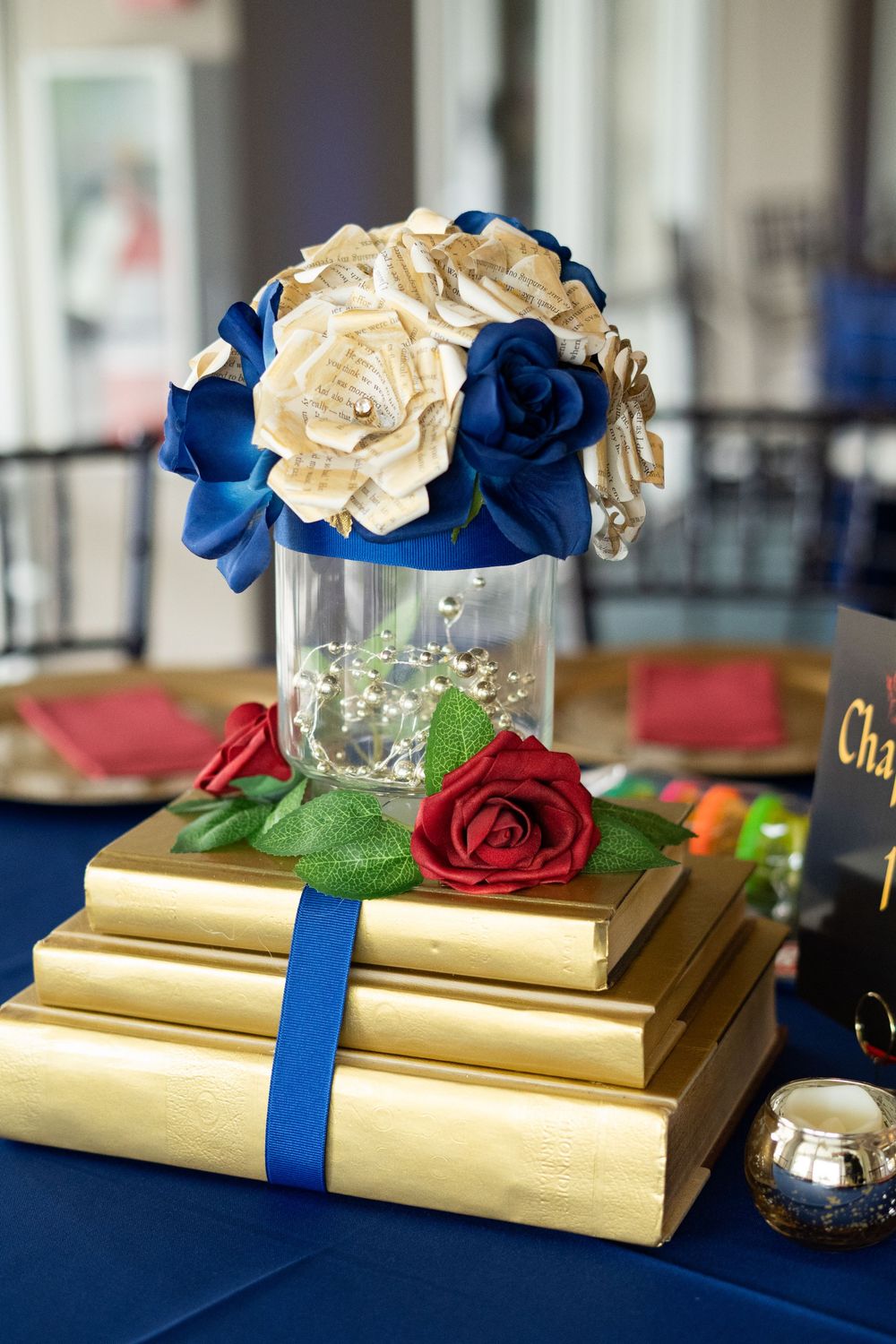 Fairytale wedding decor in Palm Coast Florida at Channel Side Club