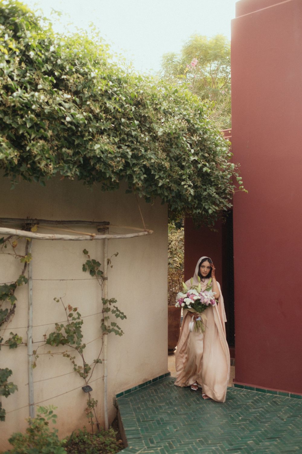 Bridal hen party portraits in Morocco