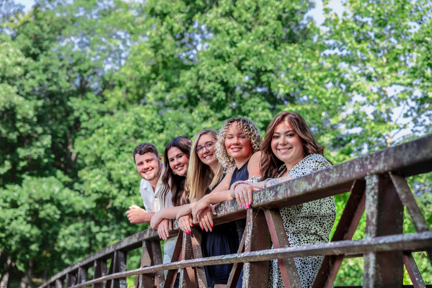 Micro wedding vows, river overlook — Jacks Fork, Ozarks