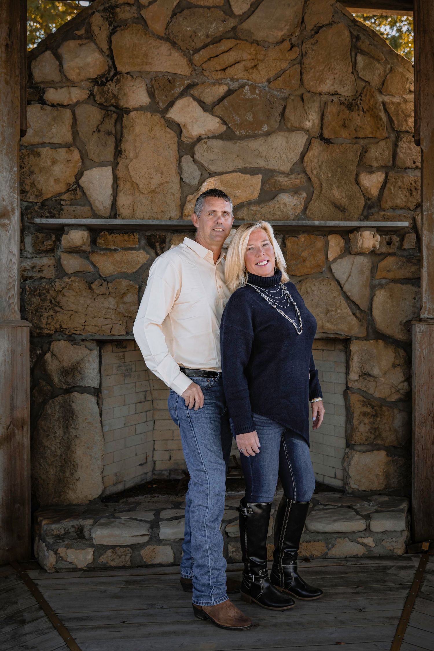 Editorial portrait in nature — human-in-the-landscape — Ozarks — Laura Simpson