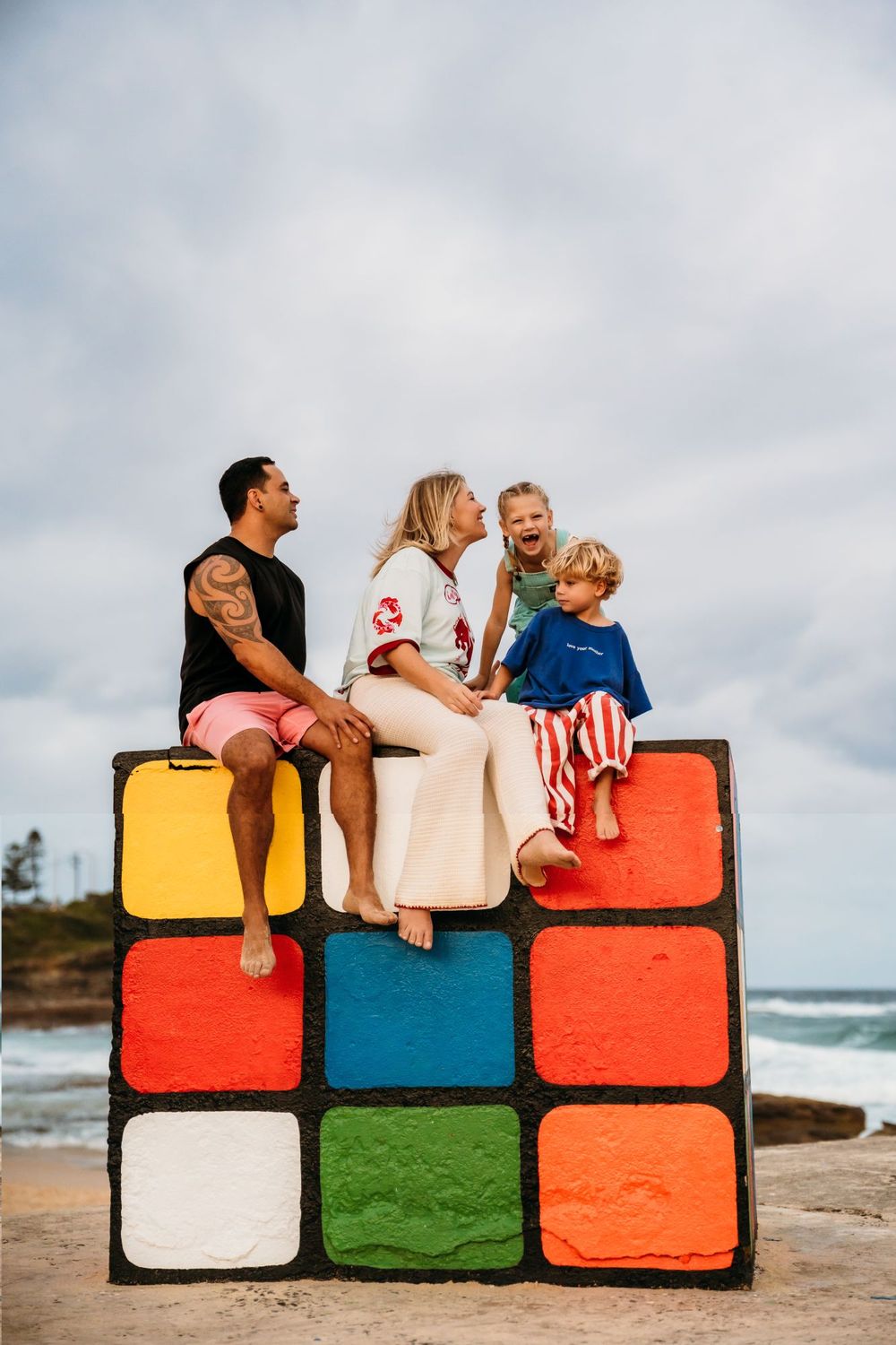 Maroubra relaxed and casual family photography