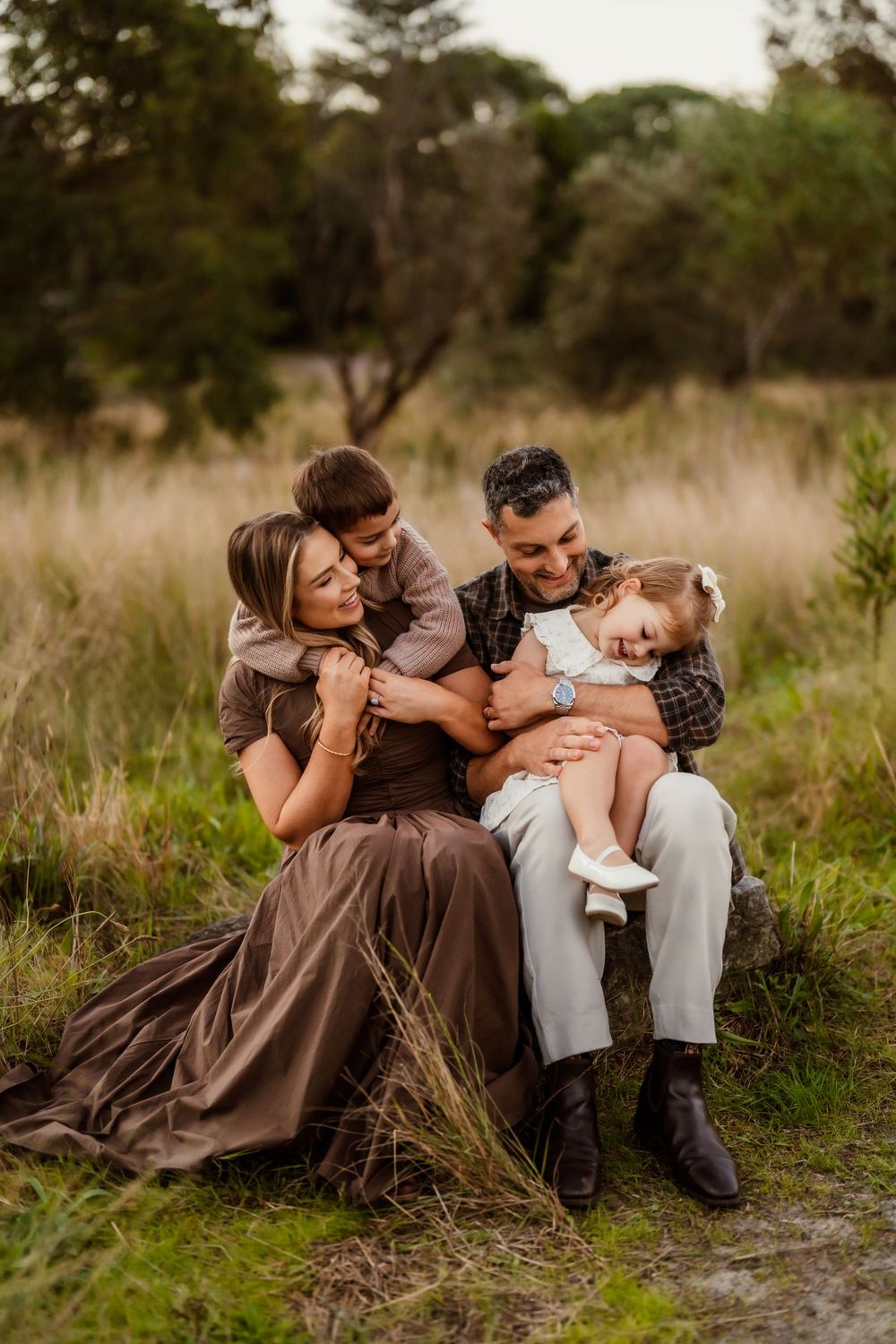 Relaxed family photography at Centennial Park in Sydney