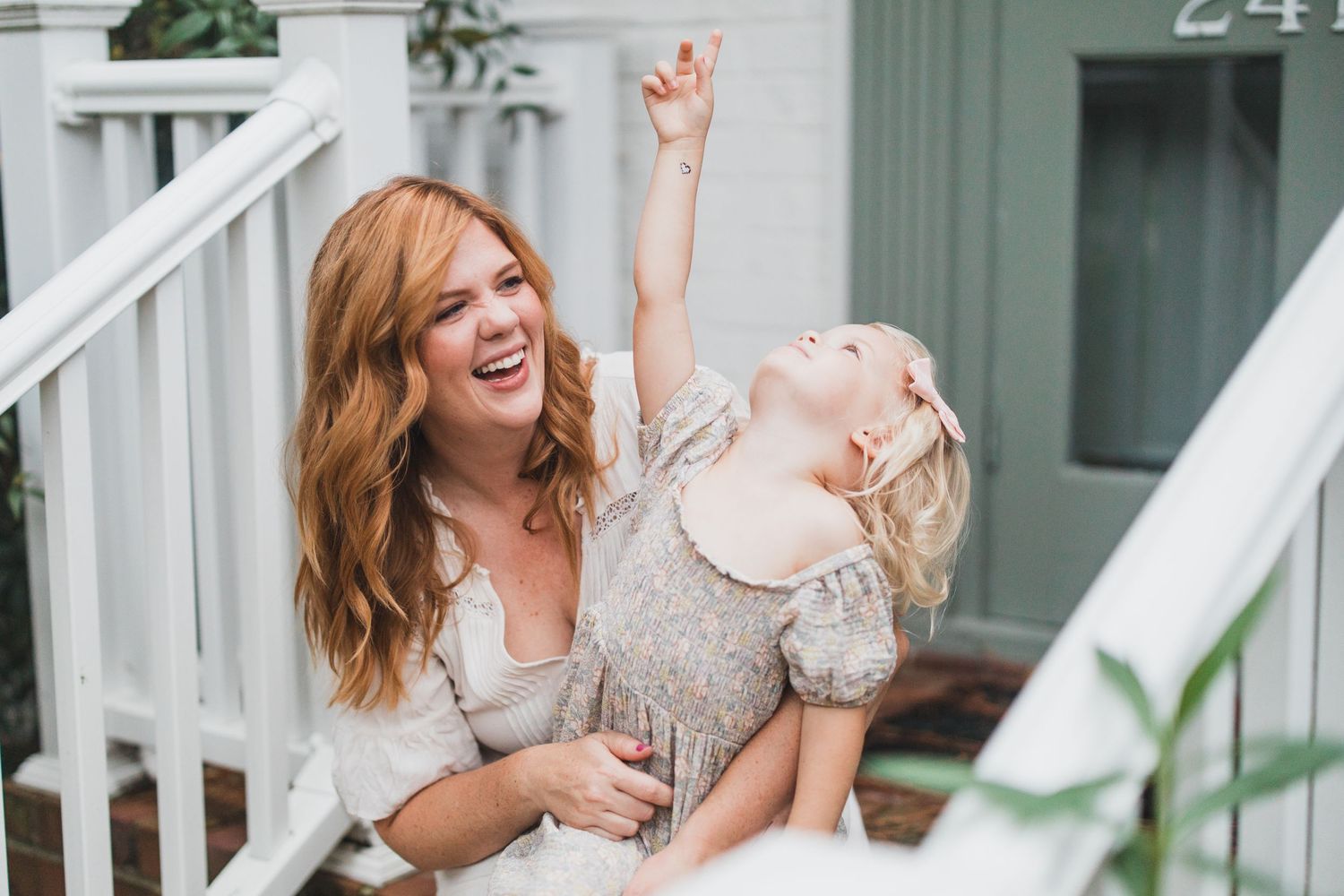 Mother and daughter photography