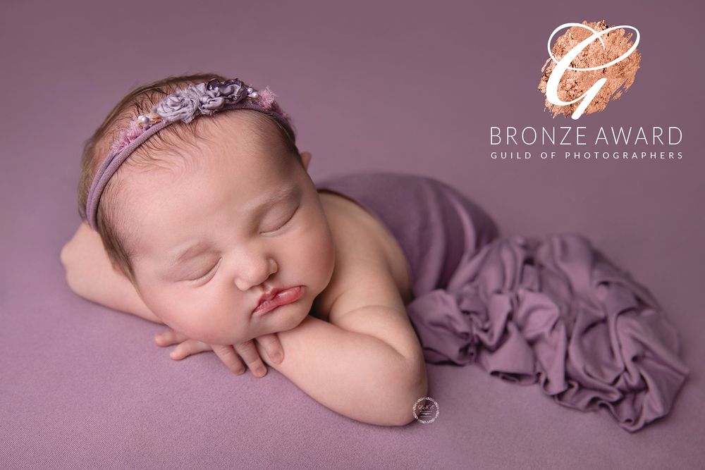 Baby posed