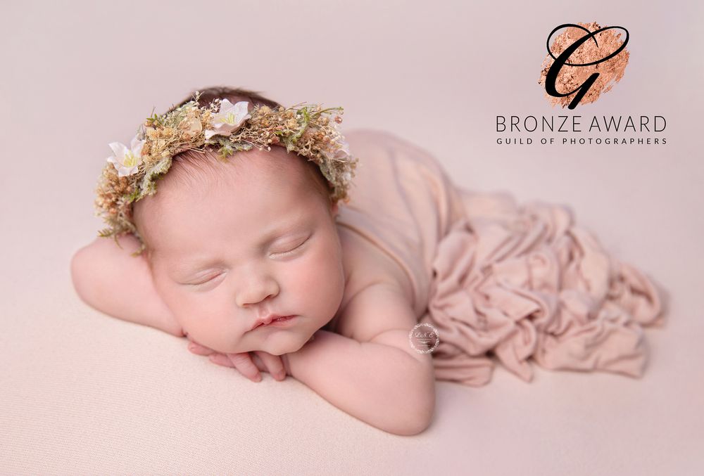 Baby posed