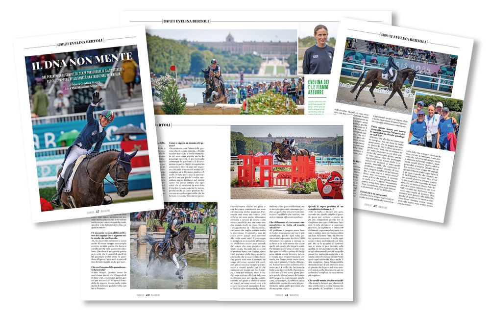 Cavallo Magazine, Paris 2024 Evelina Bertoli