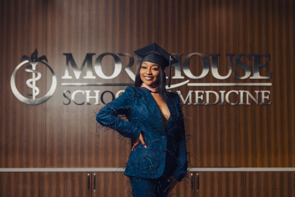 graduate photography session in Atlanta, morehouse, graduate photographer