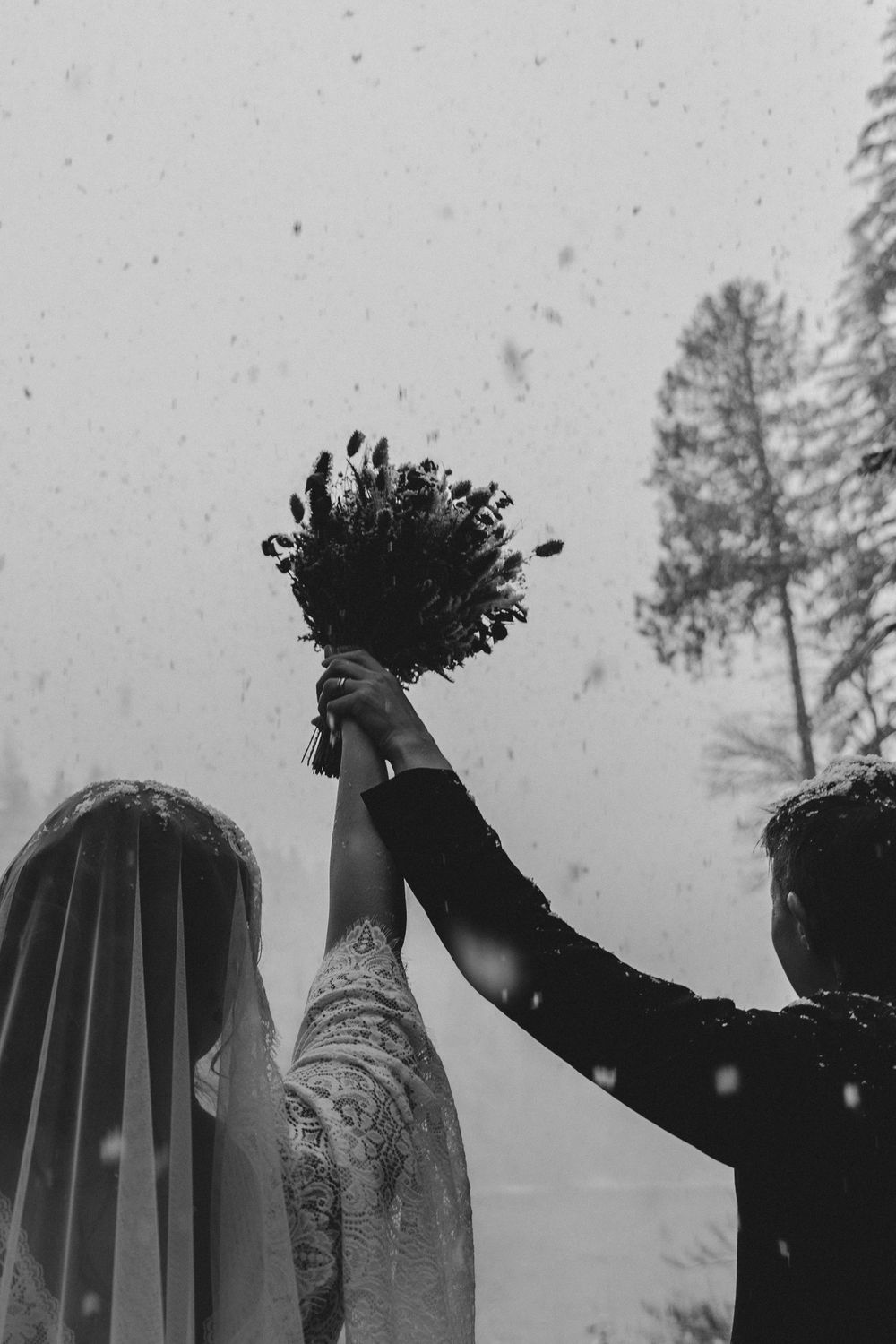 Mountain Elopement Photograph taken by PNW Elopement Photographer.