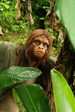 Monkey sfx makeup realistic girl ape