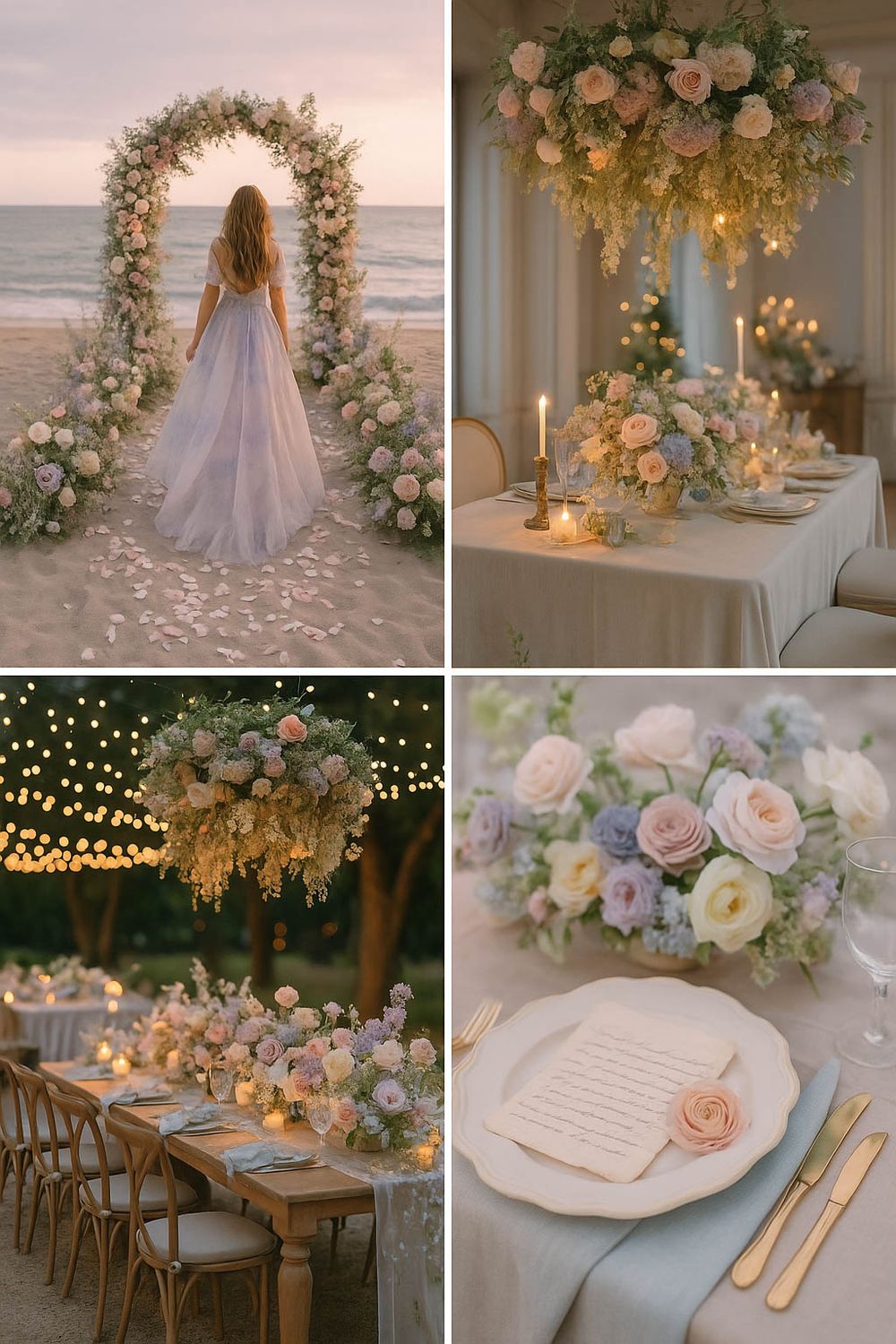 Pisces Bride Collage
