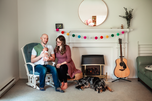 Nanaimo Newborn Photography - Little Ginger Photography in Nanaimo, BC on Vancouver Island. In-Home Newborn Photographer in Nanaimo BC.