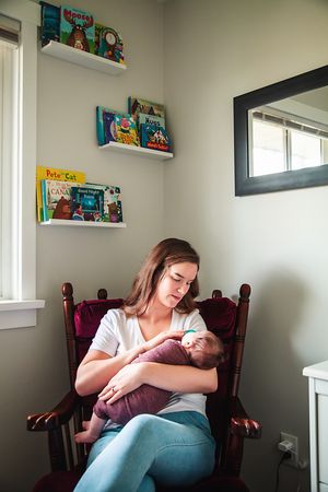 Nanaimo Newborn Photography - Little Ginger Photography in Nanaimo, BC on Vancouver Island. In-Home Newborn Photographer in Nanaimo BC.