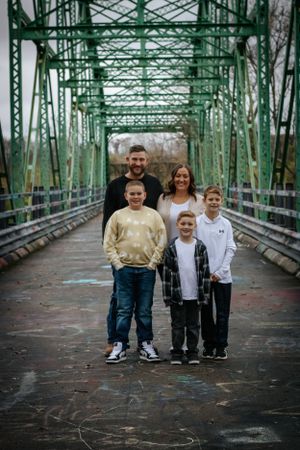 Fall portrait
Family portrait 
Hope Bridge
Vandalia Ohio
RipRap Road Bridge