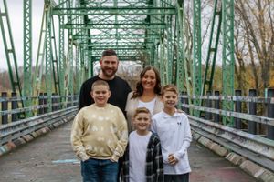 Fall portrait
Family portrait 
Hope Bridge
Vandalia Ohio
RipRap Road Bridge