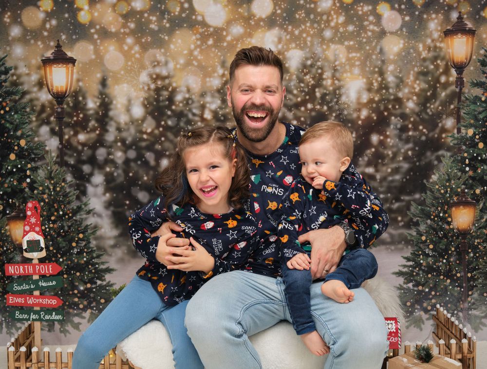 sessão de Natal com familia