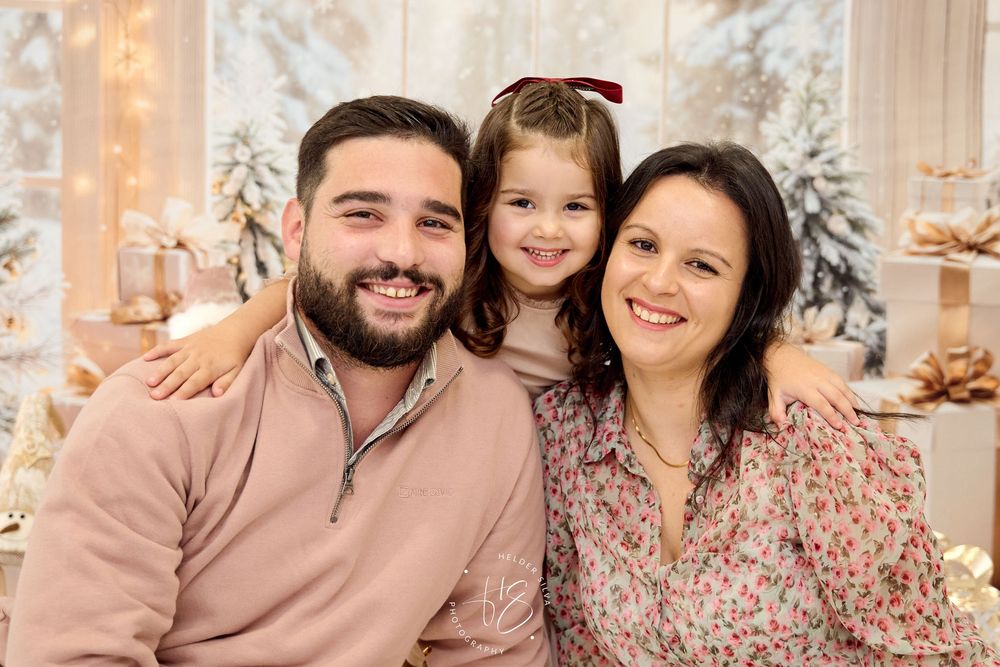 sessão de Natal com familia