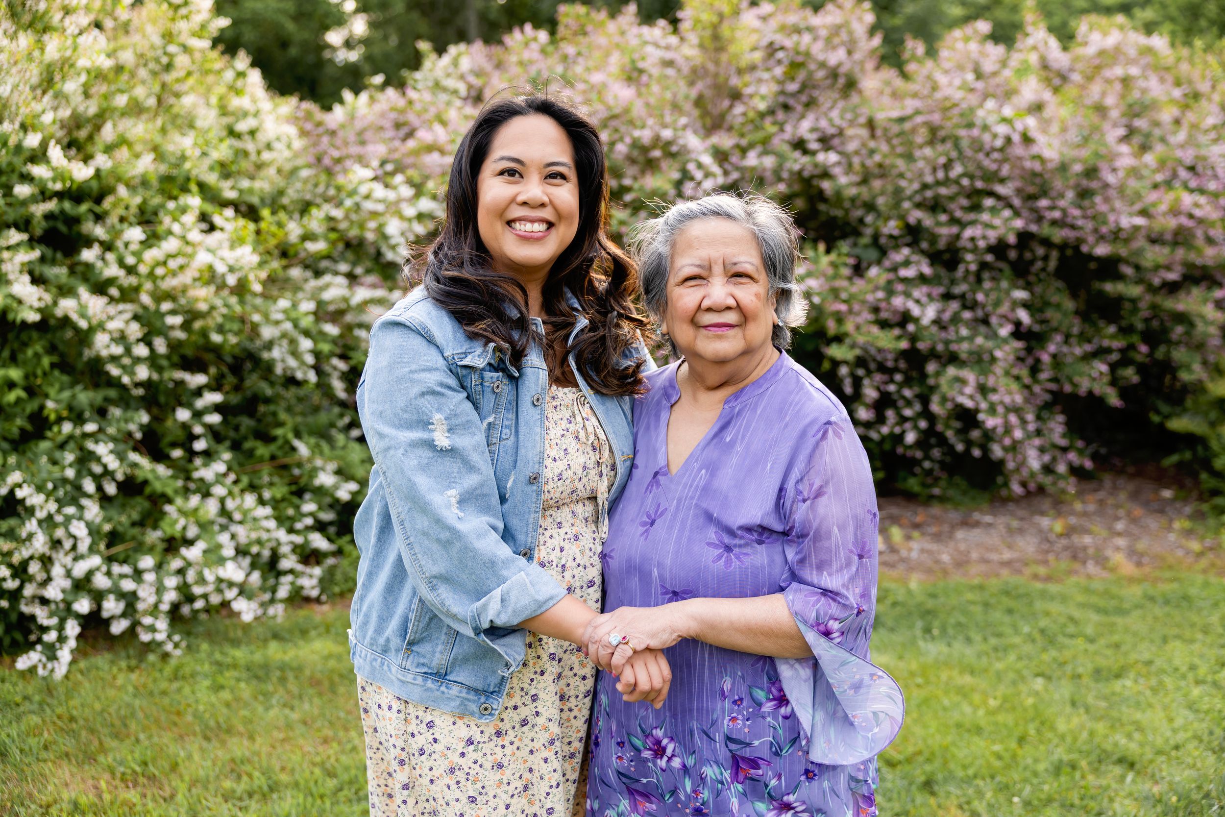 Mom & daughter family session in NJ
