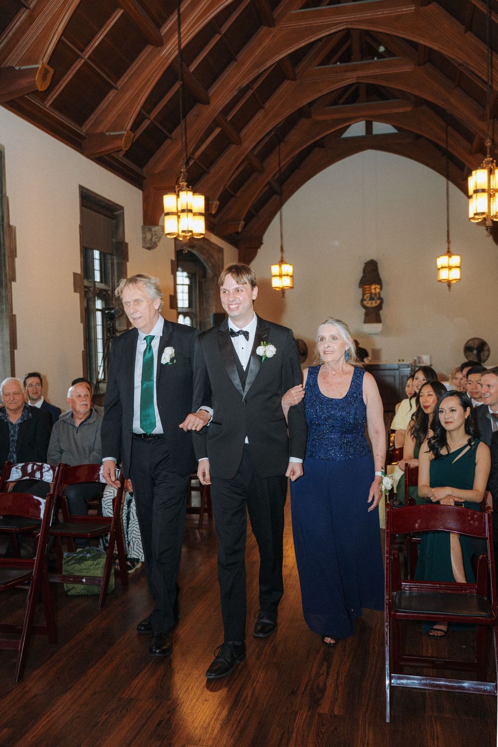 Elegant indoor wedding photography at Hart House in Toronto, capturing romantic moments.