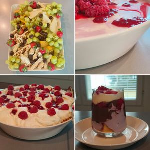 aurinkoranta jälkiruuat ja juustolautanen
