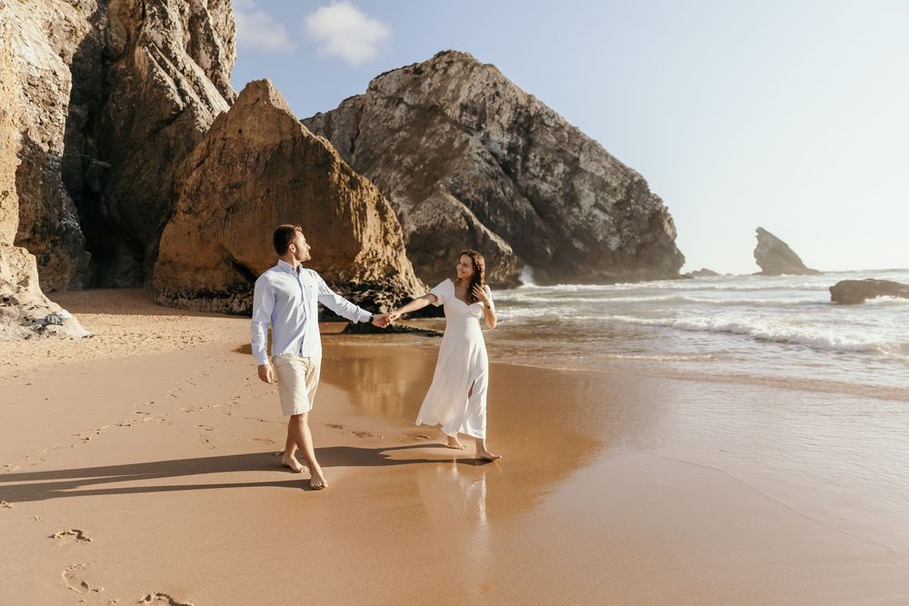 jo matos fotografia, sessão fotográfica de noivado, sessão fotográfica na praia, sessão fotografia Sintra, fotografo, fotografo de lisboa