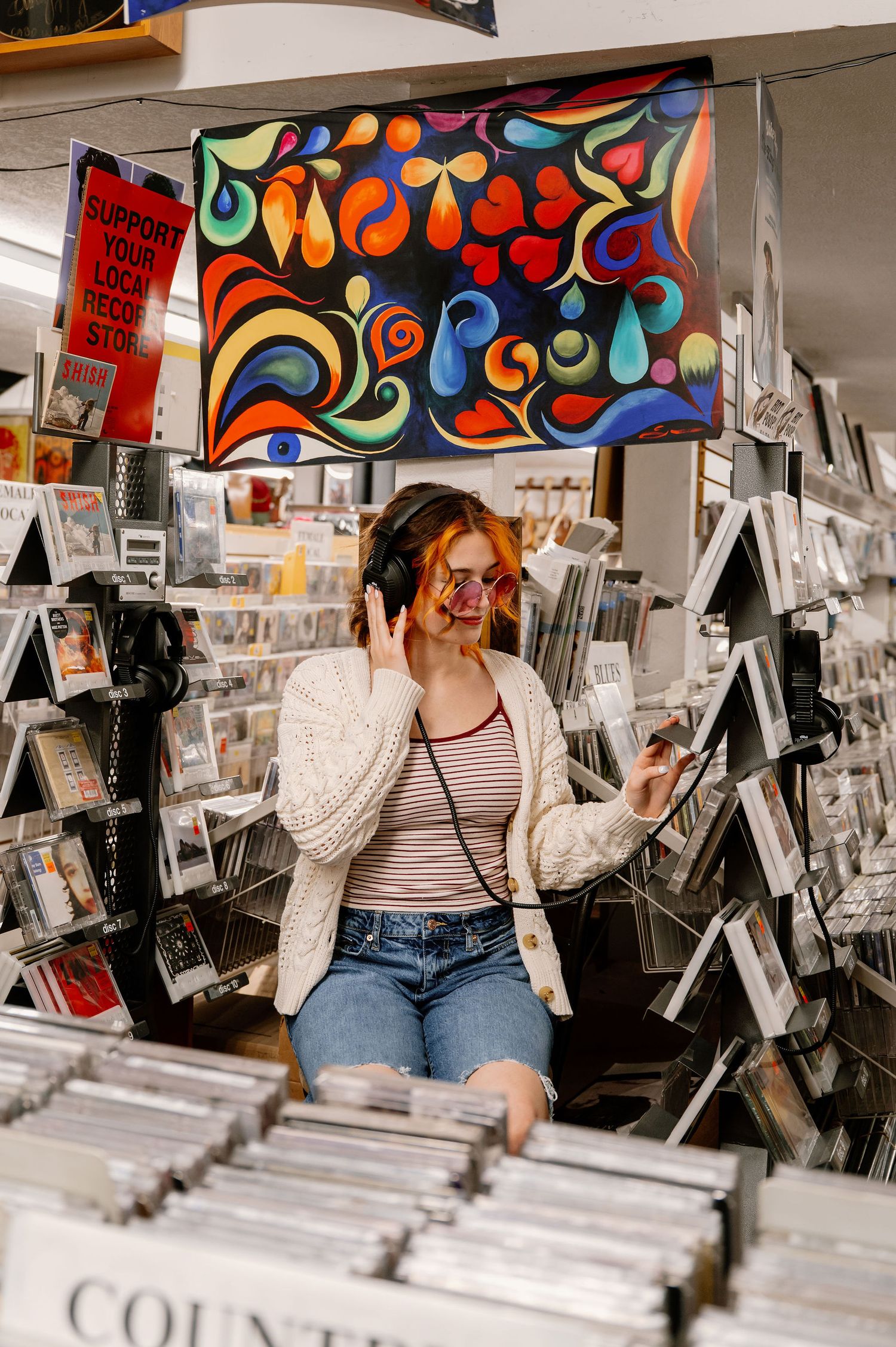 Fun and unique senior photos at Hot Poop in Walla Walla