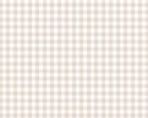 Beige and white small gingham check pattern fabric texture, classic neutral plaid design.