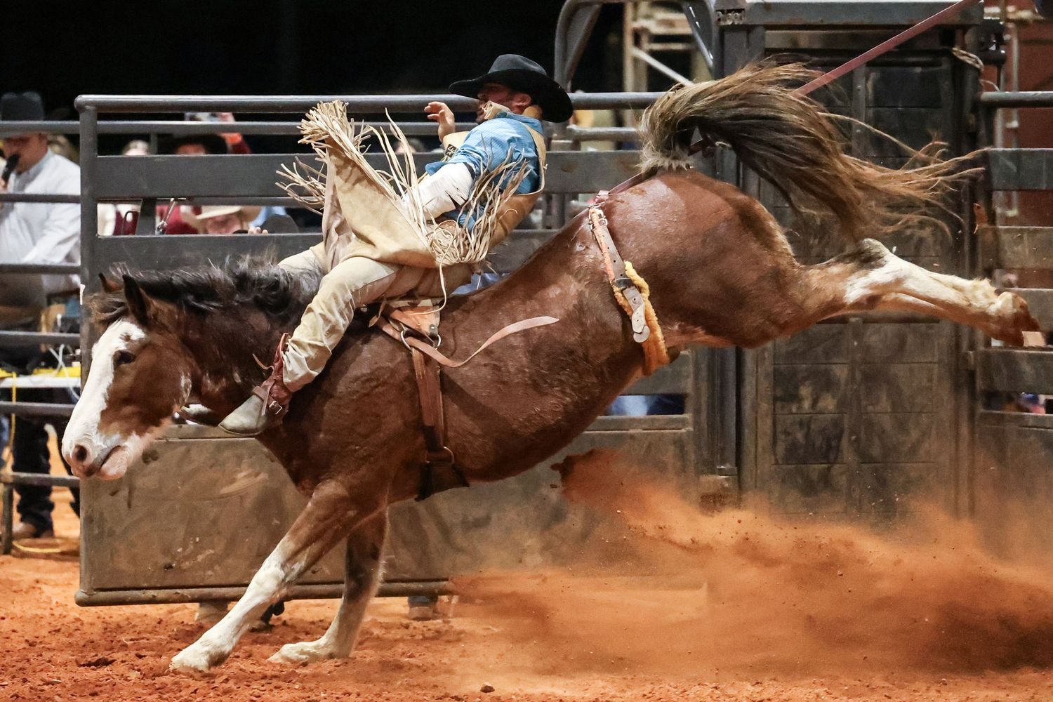Bronc Ride mark out.