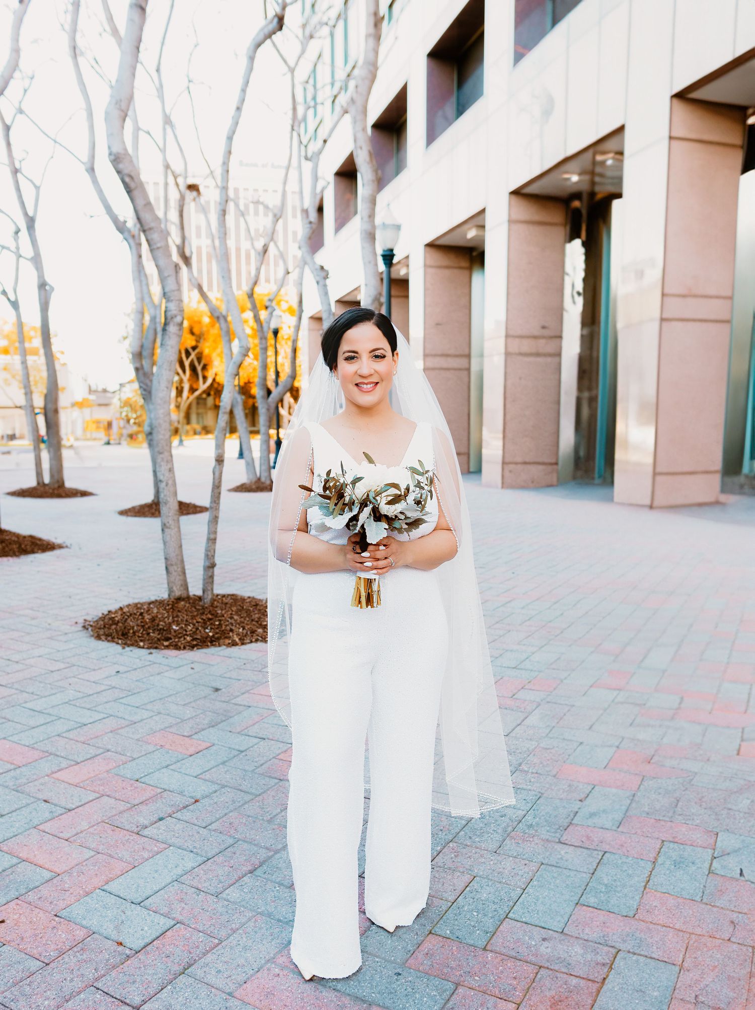 Beautiful Bride on her wedding day