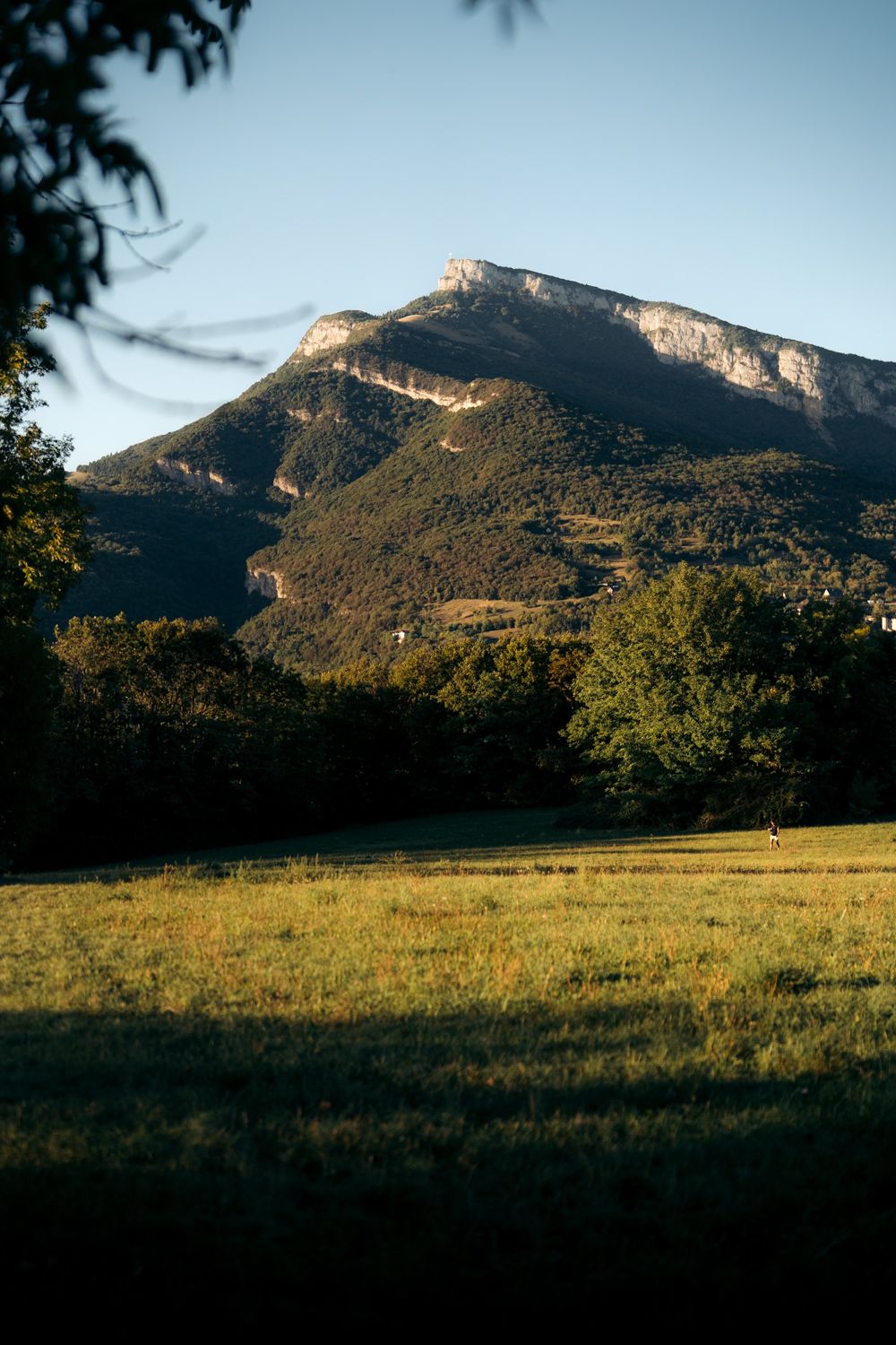 paysage croix du nivolet à chambéry depuis le haut-mollard