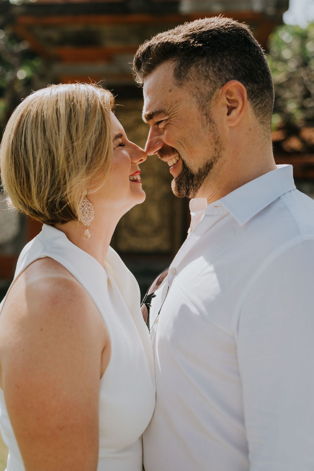 Romantic wedding anniversary photography services at Grand Hyatt Nusa Dua