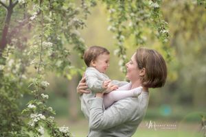 Natural family photography bushy park
