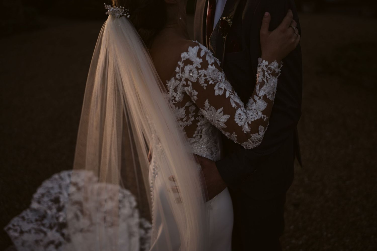 Bride and groom celebrating at their wedding, emotional documentary photography by Will Stedman