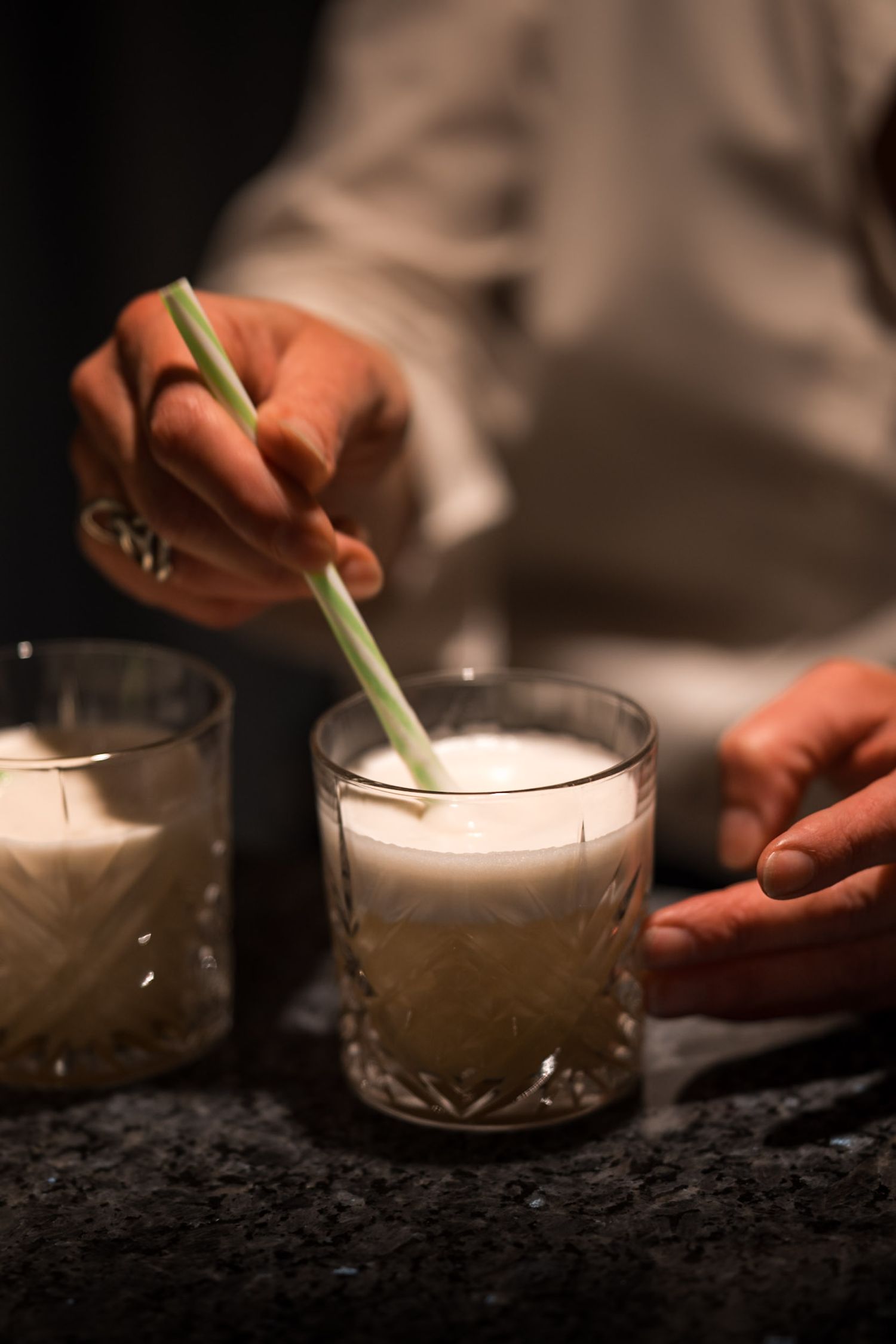 cocktail à bor du polarfront