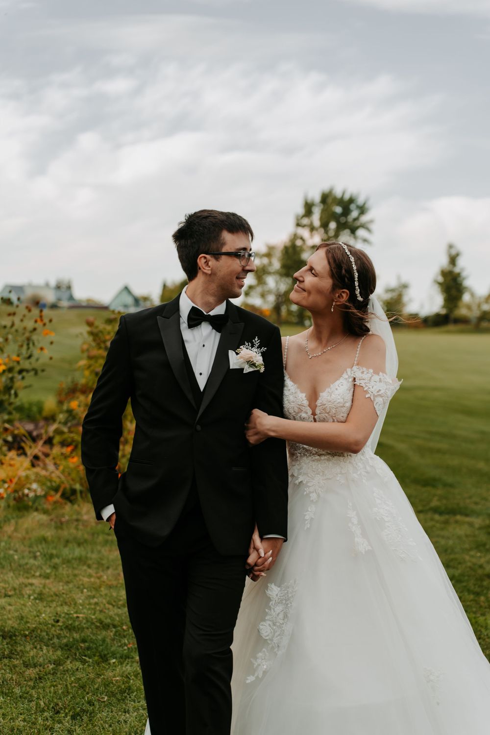 Robe de mariée - Mariage Montréal golf Longeuil