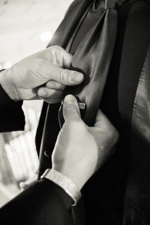 Groom Getting Ready Detail Photo taken at White Chapel Farm and Venue in Hillsville, VA.