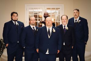 Groomsmen Portrait taken at Omni Place in Radford, Va.