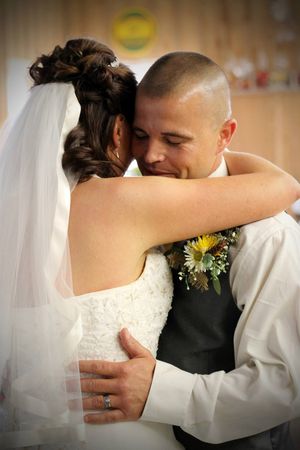 Couples First Dance at Wedding taken at Selah Springs in Riner, Va.