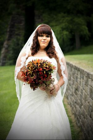 Bridal Portrait taken at Foster Falls in Austinville, Va.