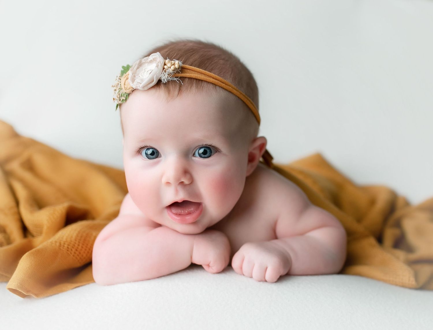 3m old baby girl. Greenville sc newborn photographer, Easley sc newborn photographer, Upstate sc newborn photographer