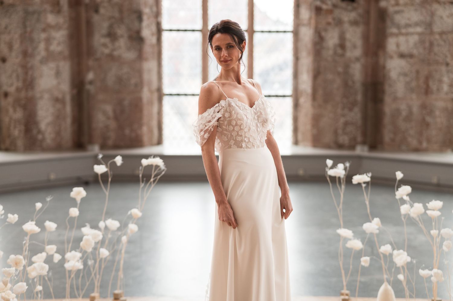 Elégance de la robe de mariée