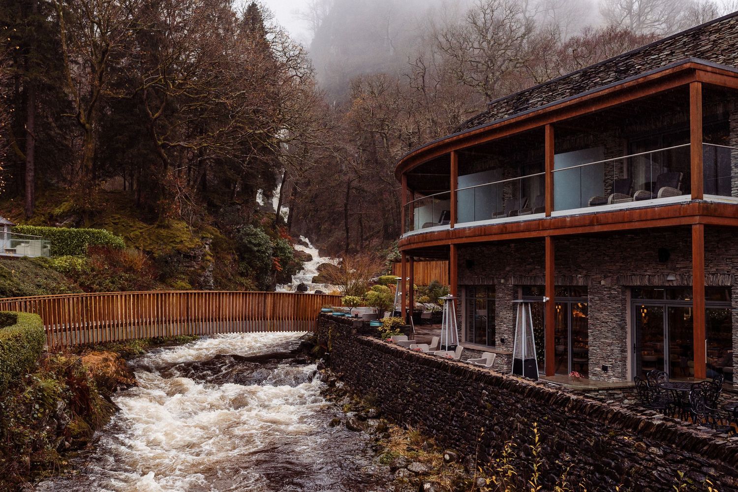 Lodore Falls waterfall near Keswick