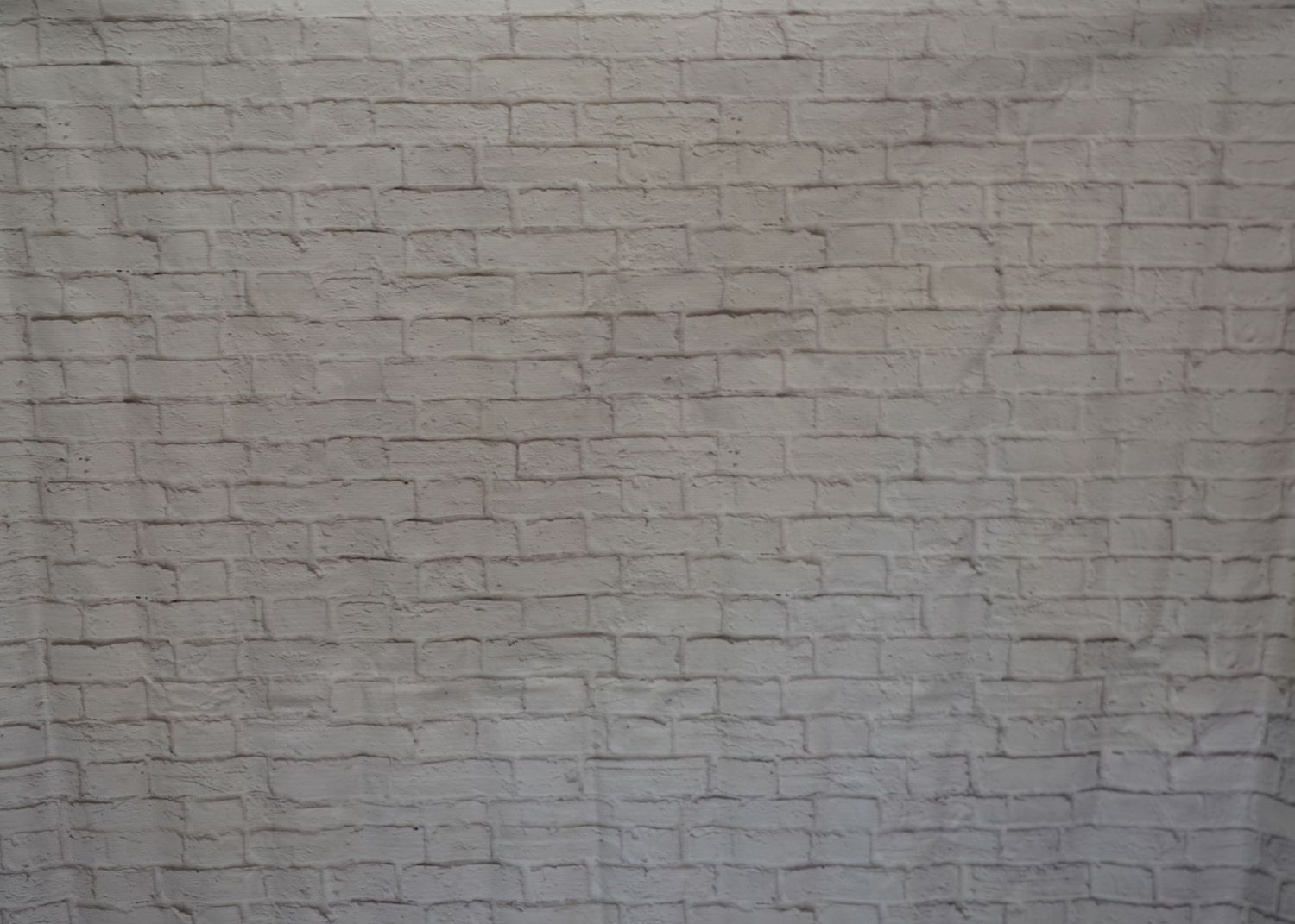Clean white painted brick wall texture background.