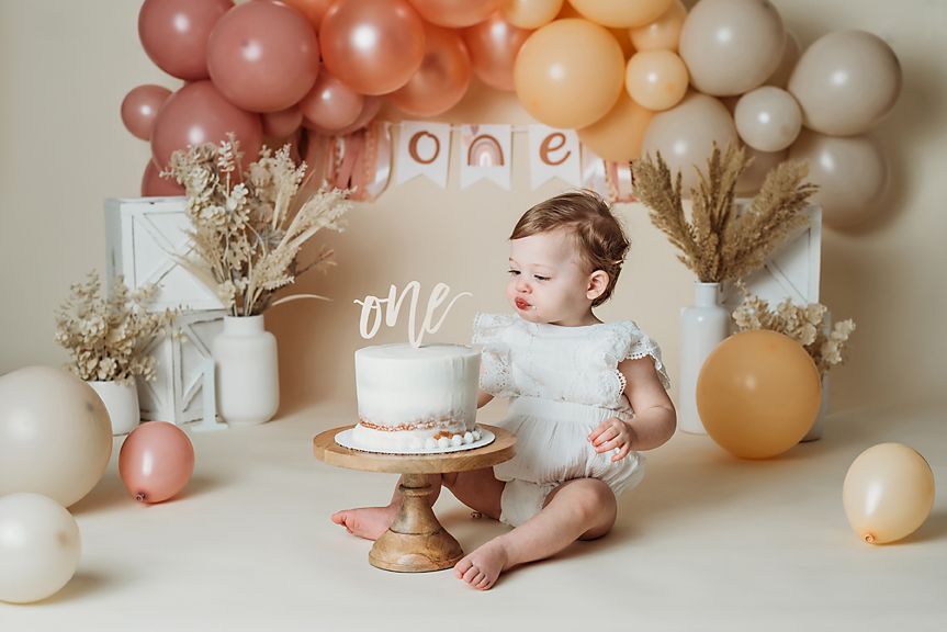 Smash Cake Session First Birthday